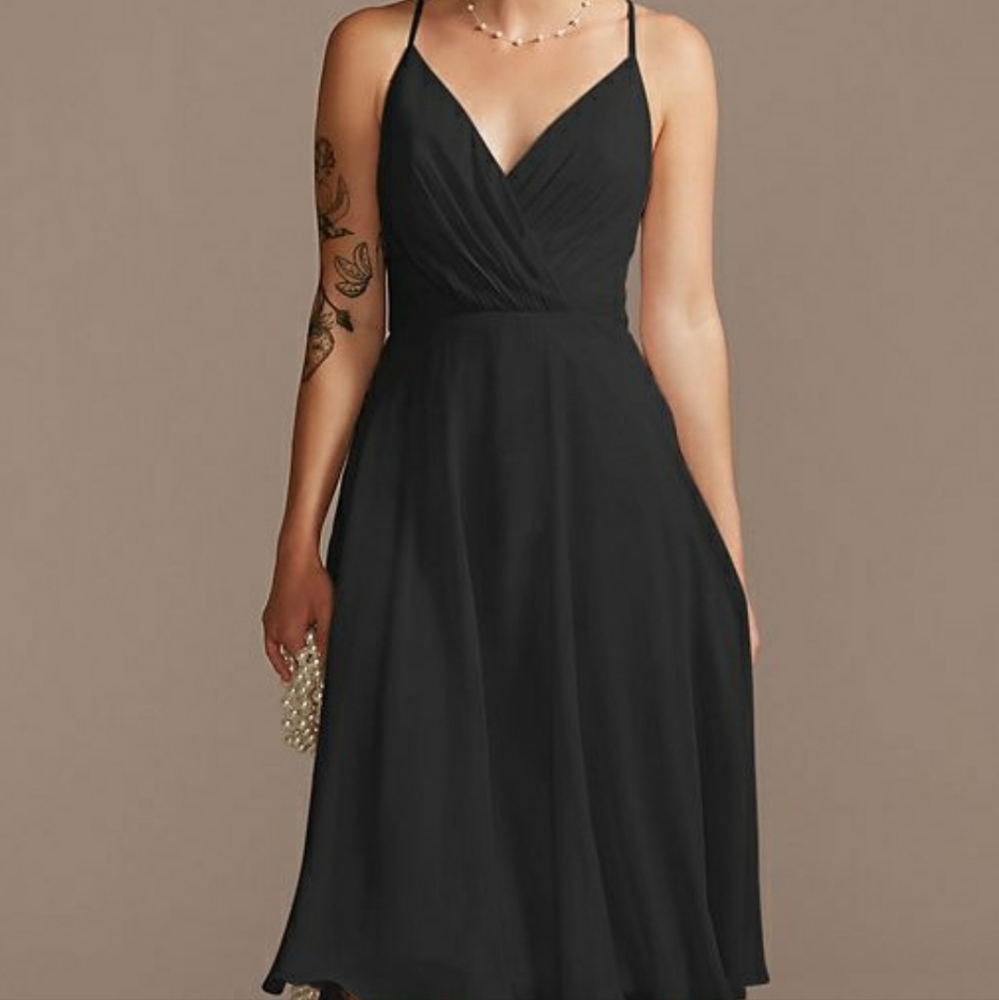 Bill Levkoff Chiffon Bridesmaids Dress